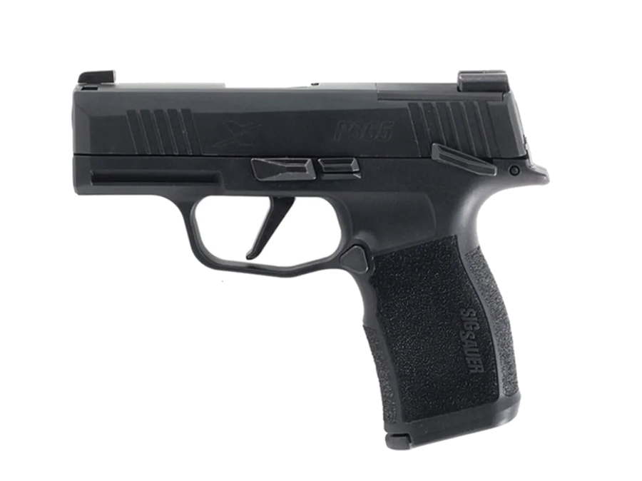 SIG Sauer P365x 9mm Pistol – 3.1", 12+1, Nitron, Polymer Frame, XSeries 365 Grip Module, Std. X-RAY 3 Day/Night Sights – MPN 365X-9-BXR3P-MS