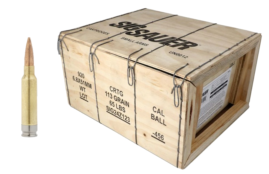SIG Sauer Hybrid Ball 6.8 X 51mm 113 Grain Ammunition – 920 Rounds