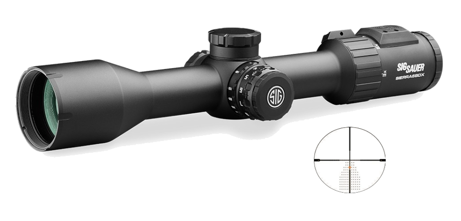 SIG Sauer Sierra 6 3-18x44 Riflescope – BDX-R2 Digital Ballistic