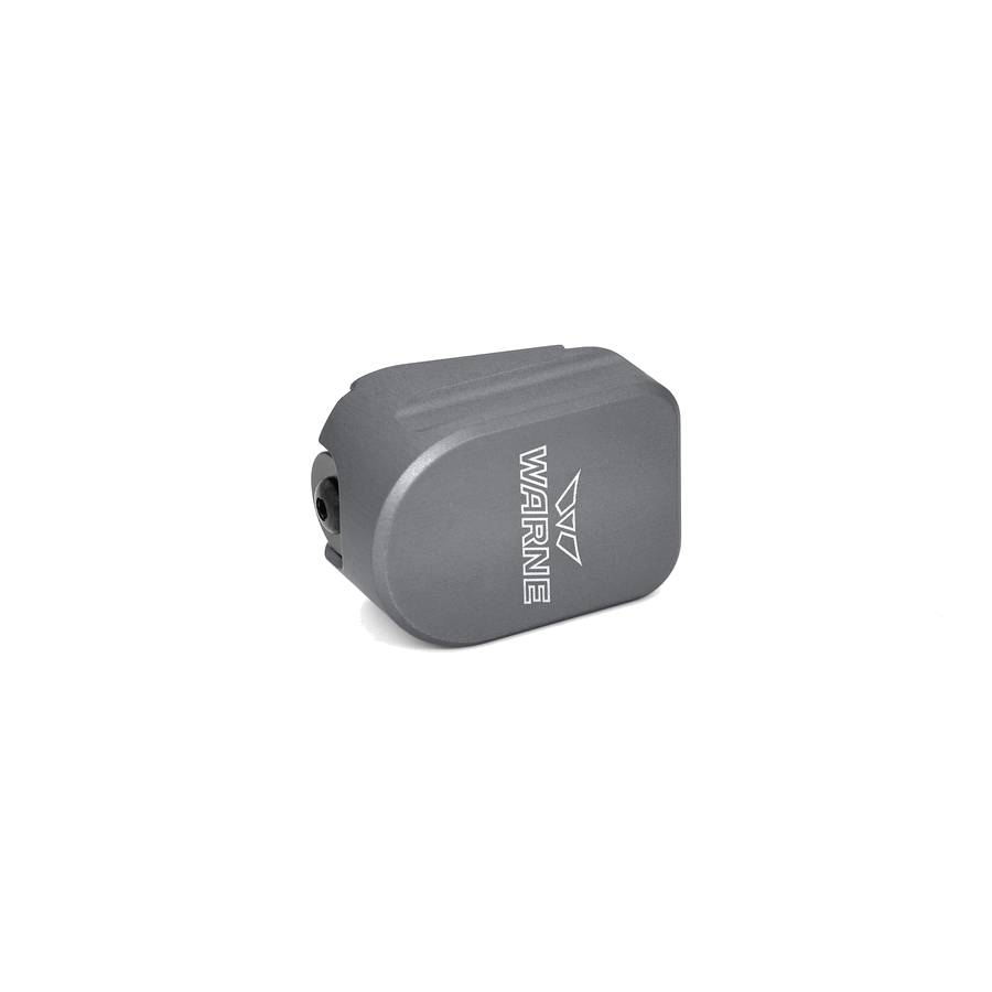Warne SIG Sauer P320 +5 9mm Magazine Extension – Gray