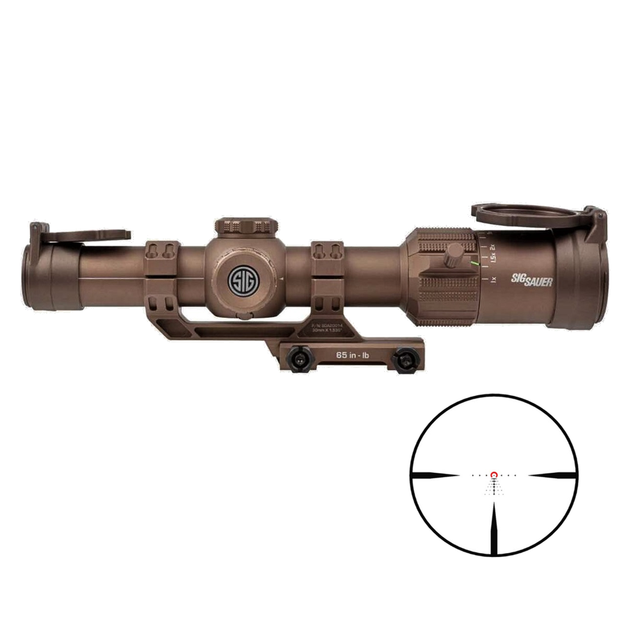 SIG Sauer Tango MSR 1-10x28 Riflescope – MSR-BDC8 Illuminated Reticle