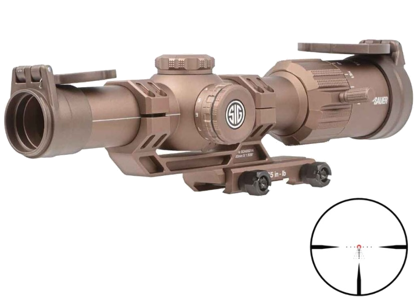 SIG Sauer Tango MSR 1-10x28 Riflescope – MSR-BDC8 Illuminated Reticle