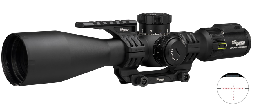 SIG Sauer Bravo6T-BDX 5-30x56 Riflescope – MRAD Milling 2.0