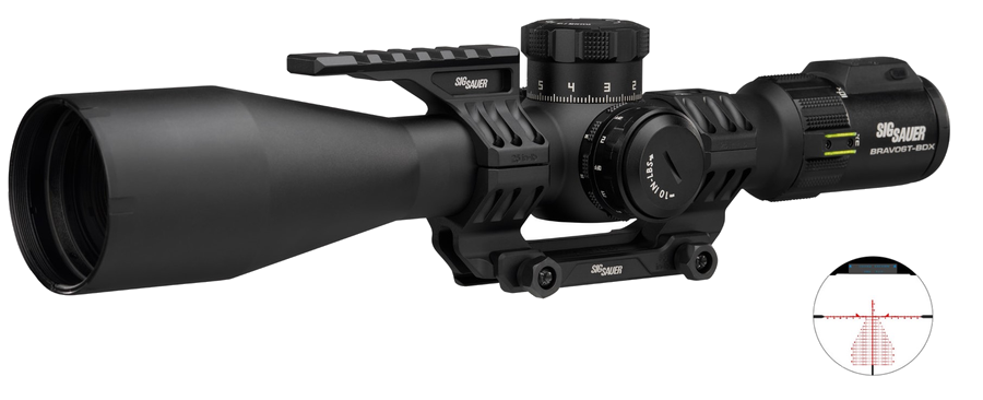 SIG Sauer Bravo6T-BDX 5-30x56 Riflescope – MRAD DEV-L 2.0