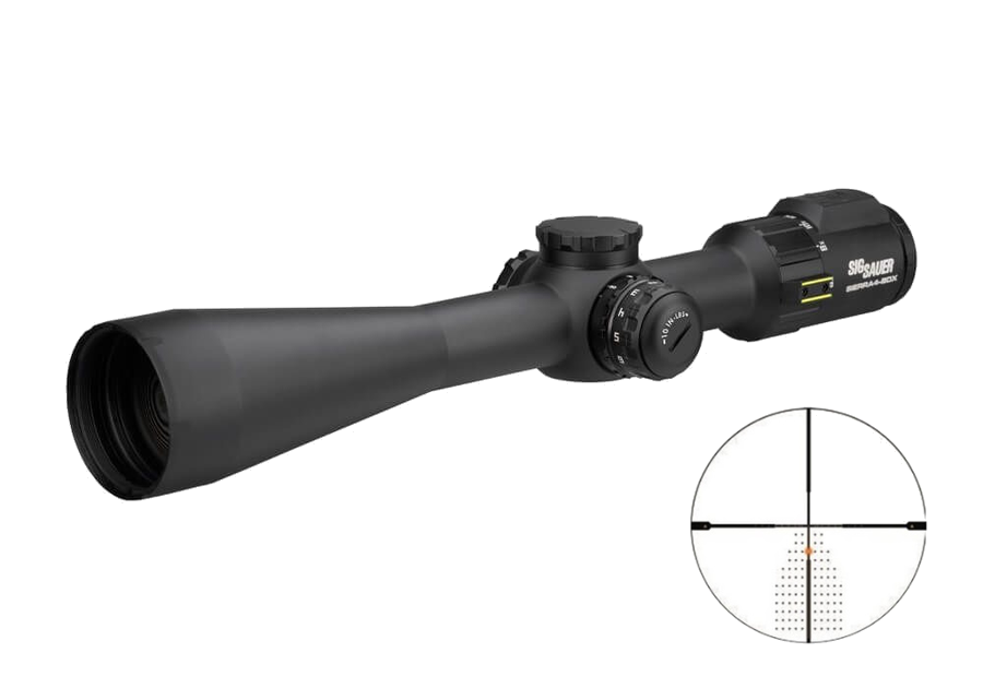 SIG Sauer Sierra 4 6-24x44 Riflescope – BDX-R2 Digital Ballistic
