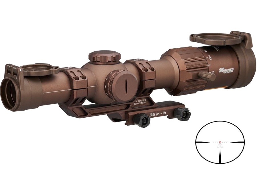 SIG Sauer Tango MSR 1-6x24 Riflescope – MSR-BDC6 Illuminated Reticle