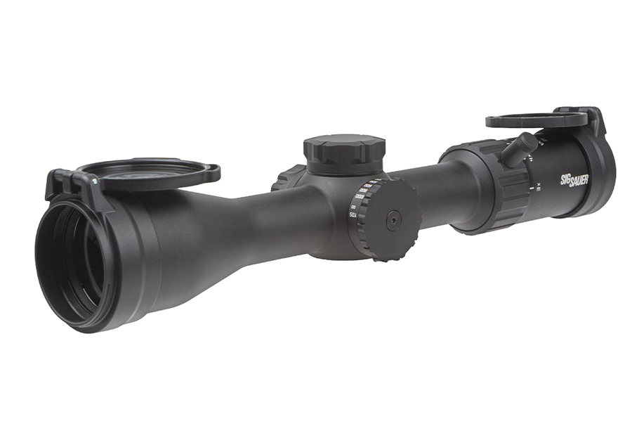 SIG Sauer Whiskey 4 3-12x44 Riflescope – Hellfire Quadplex
