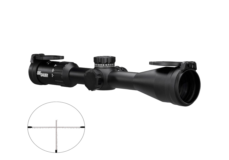 SIG Sauer Whiskey 4 6-24x50 Riflescope – MOA Milling 2.0