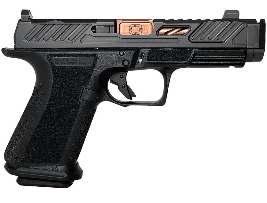 Shadow Systems MR920P Elite 9mm Pistol – Optics Ready – Bronze