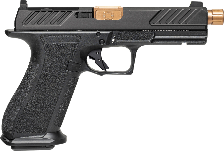 Shadow Systems DR920 Combat 9mm Threaded Pistol – Optics Ready