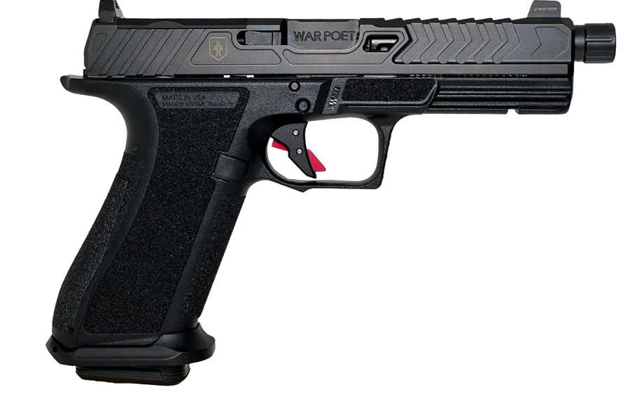 Shadow Systems DR920 War Poet 9mm Threaded Pistol – Optics Ready