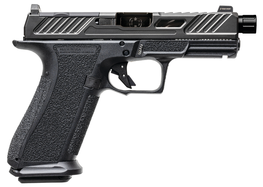 Shadow Systems XR920 Elite 9mm Threaded Pistol – Optics Ready – Black Barrel