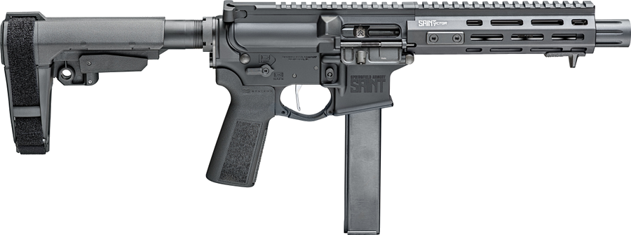 Springfield Armory Saint Victor 9mm Pistol – 8.5" SBA3 Brace