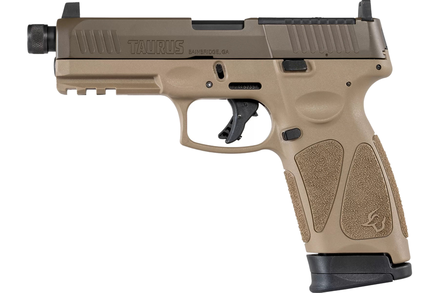 Taurus Gen 3 Tactical 9mm Pistol – Optics Ready – FDE