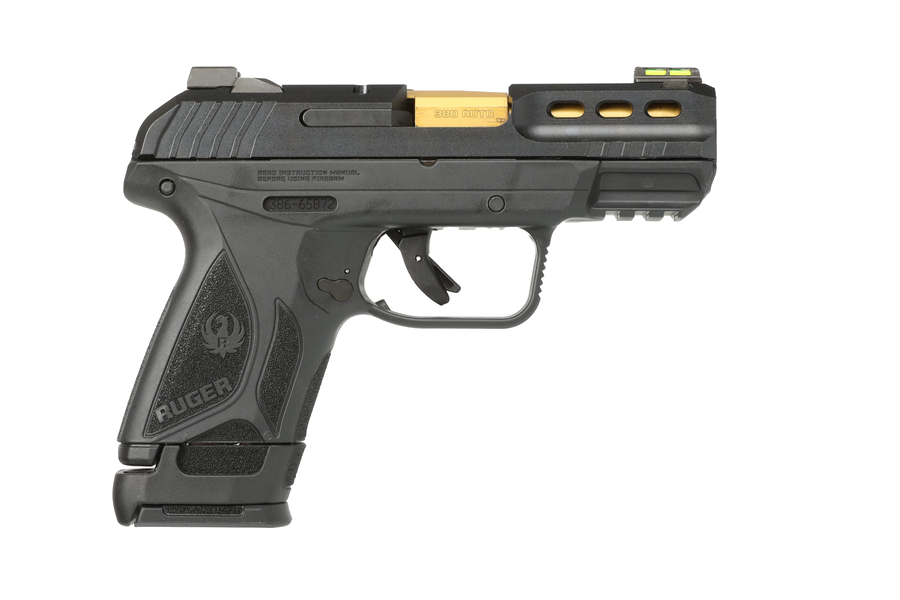 Ruger Security-380 .380 ACP Pistol – 3.42" Barrel, Gold