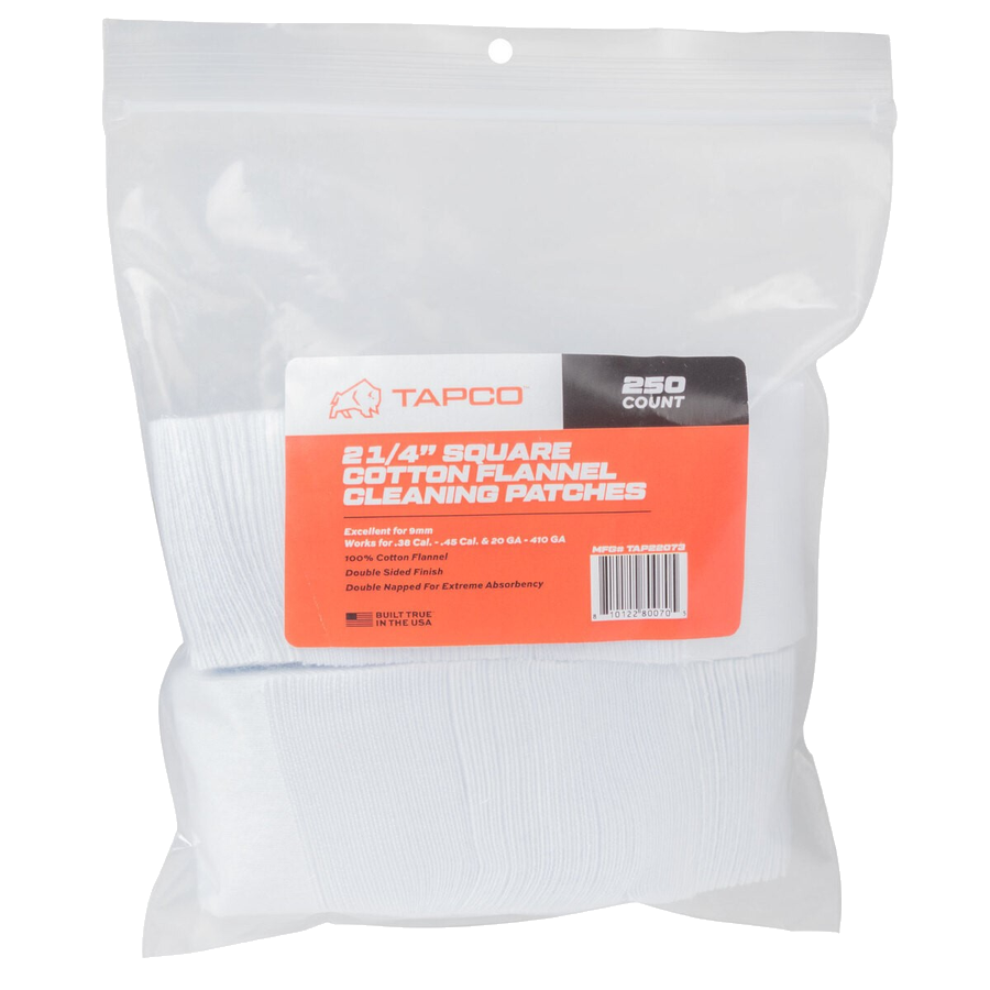 Tapco Cleaning Patches – 250-Pack