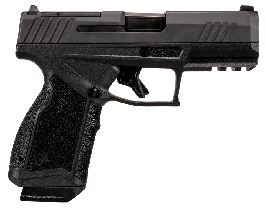 Taurus GX4 Carry 9mm Pistol – 3.7", 15+1, Black Gas Nitride Treatment, Polymer Frame, Black Polymer, Serrated Drift Adjustable