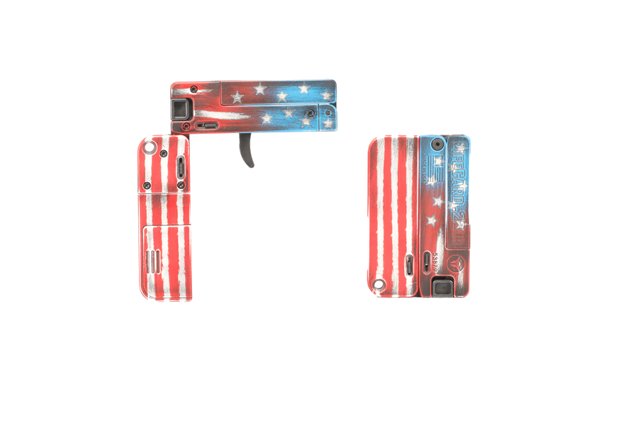 Trailblazer Firearms LifeCard .22 LR Pistol – American Flag