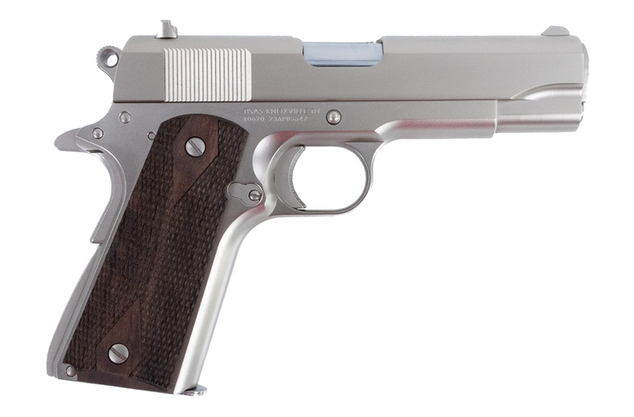 Tisas 1911A1 Tank Commander 9mm Pistol – Nickel