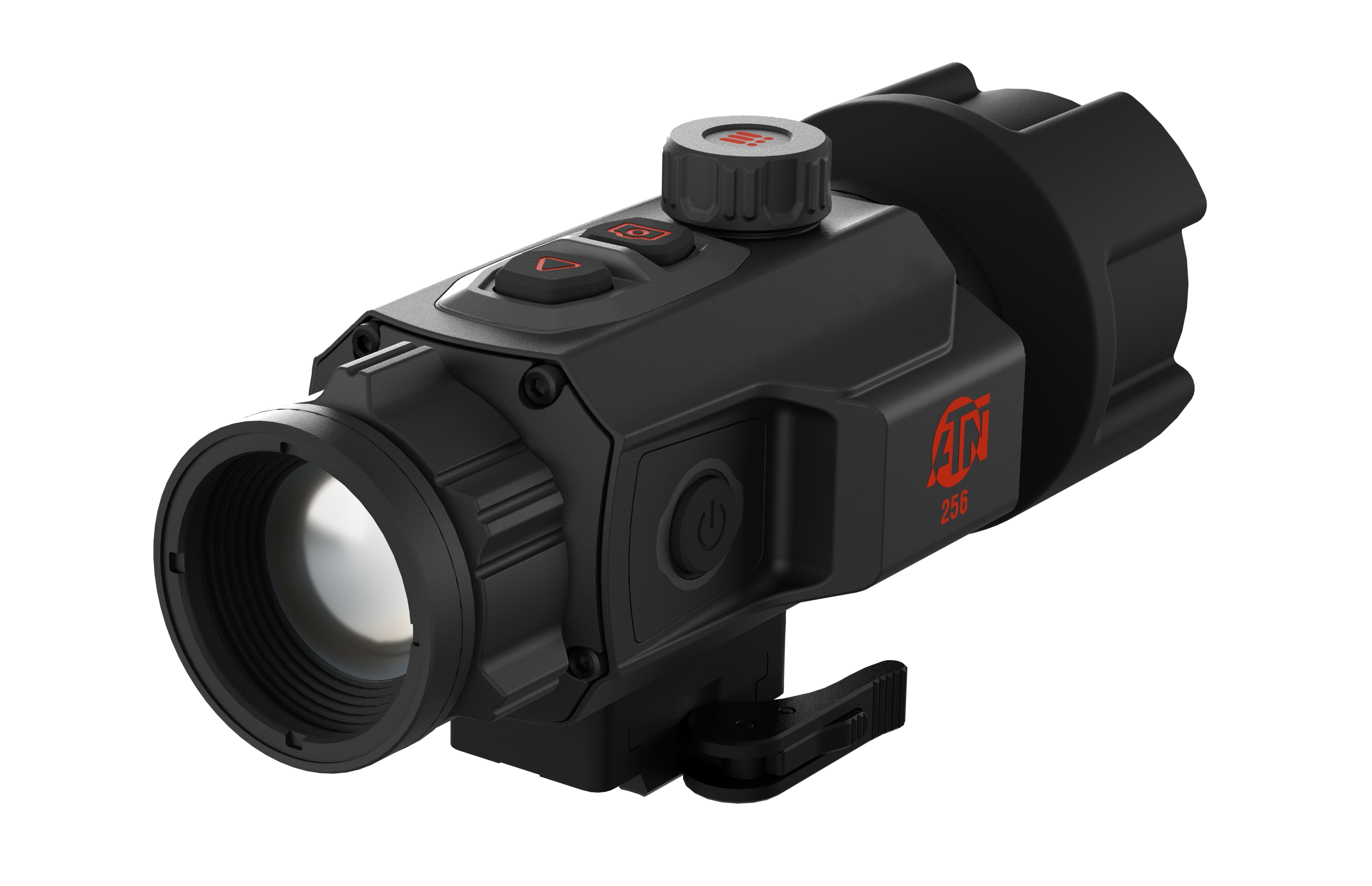 ATN TICO 6 Thermal Clip-On 1x192 Riflescope – Multiple Patterns & Color, Black