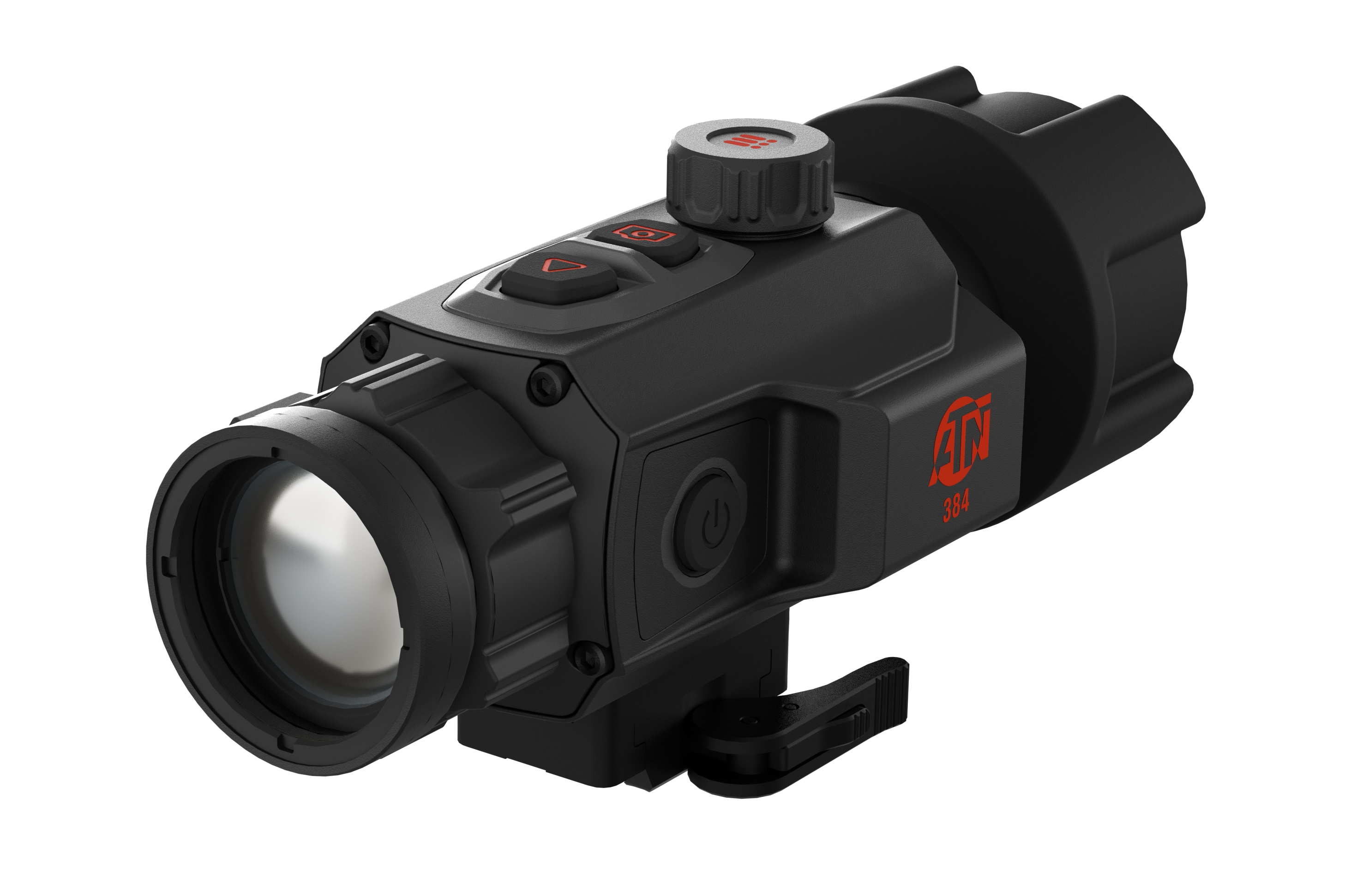 ATN TICO 6 Thermal Clip-On 1x288 Riflescope – Multiple Patterns & Color, Black