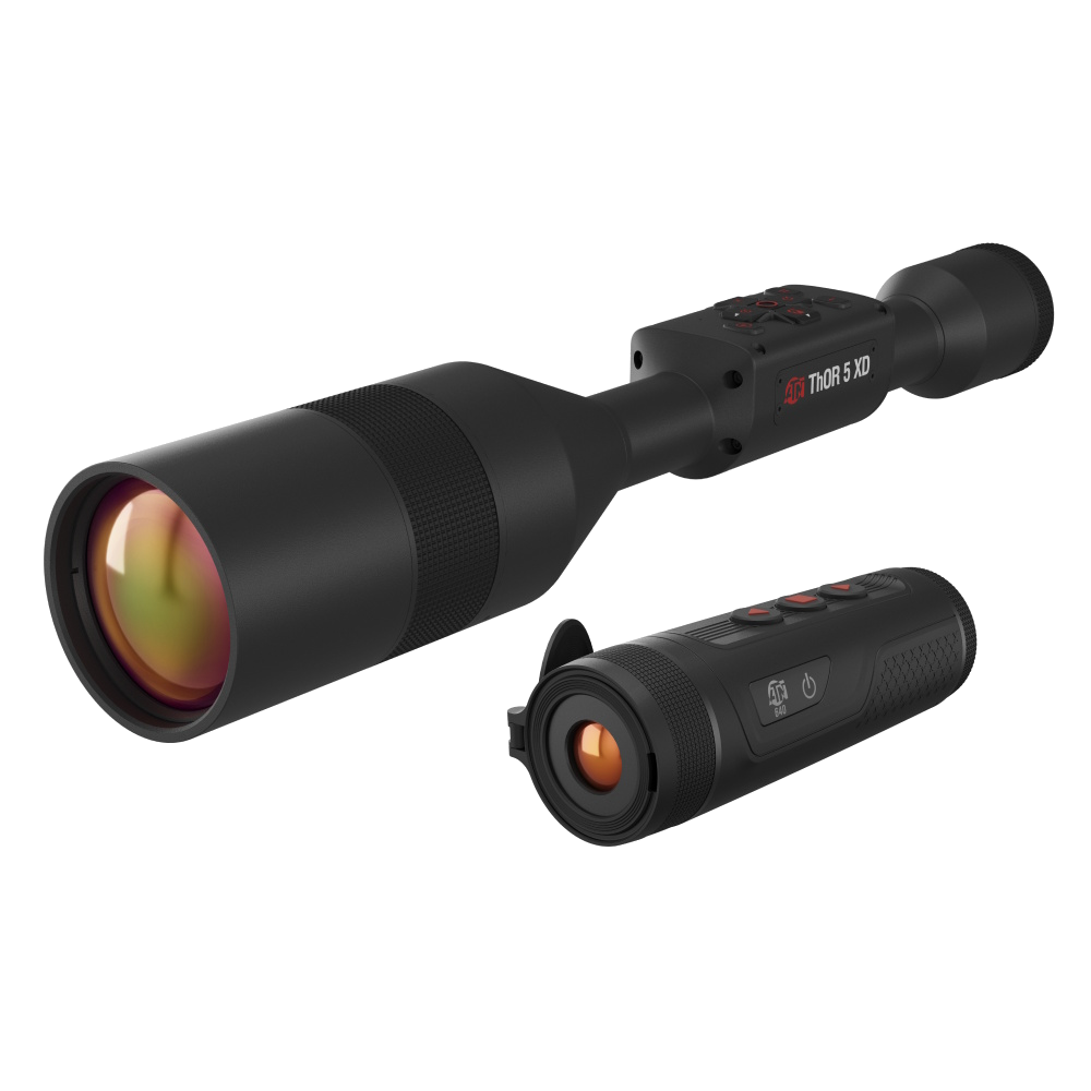 ATN Thor 5 Thermal 4-40x Riflescope – Multiple Patterns & Color