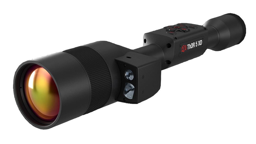 ATN Thor 5 LRF Thermal 3-30x Riflescope – Multiple Patterns & Color