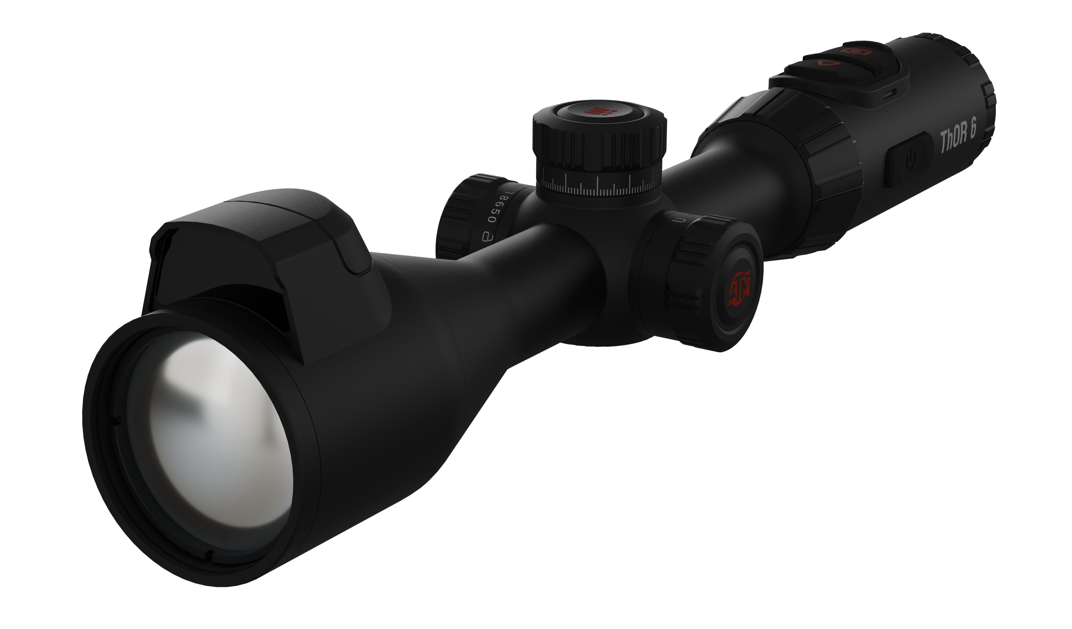 ATN THOR 6 LRF Thermal 3-24x512 Riflescope – Multiple Patterns & Color, Black