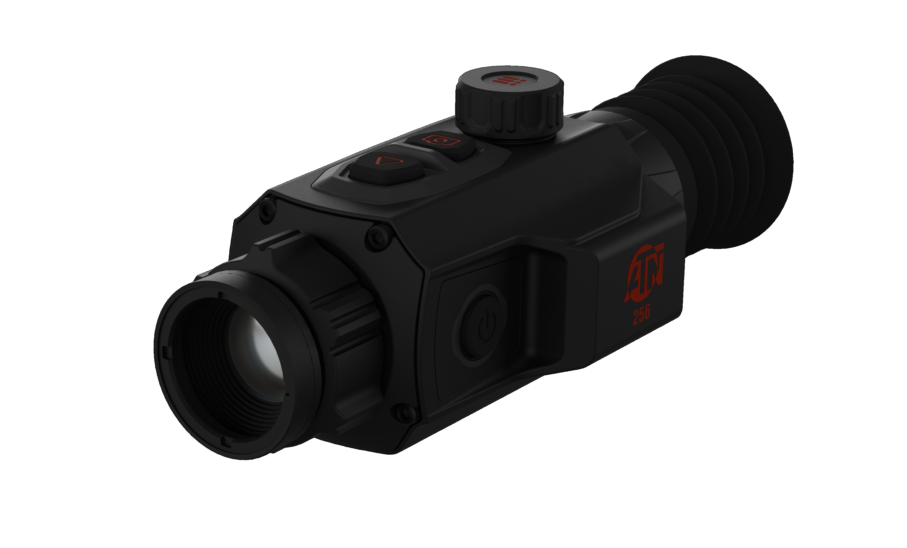 ATN THOR 6 Mini Thermal 2-16x256 Riflescope – Multiple Patterns & Color, Black