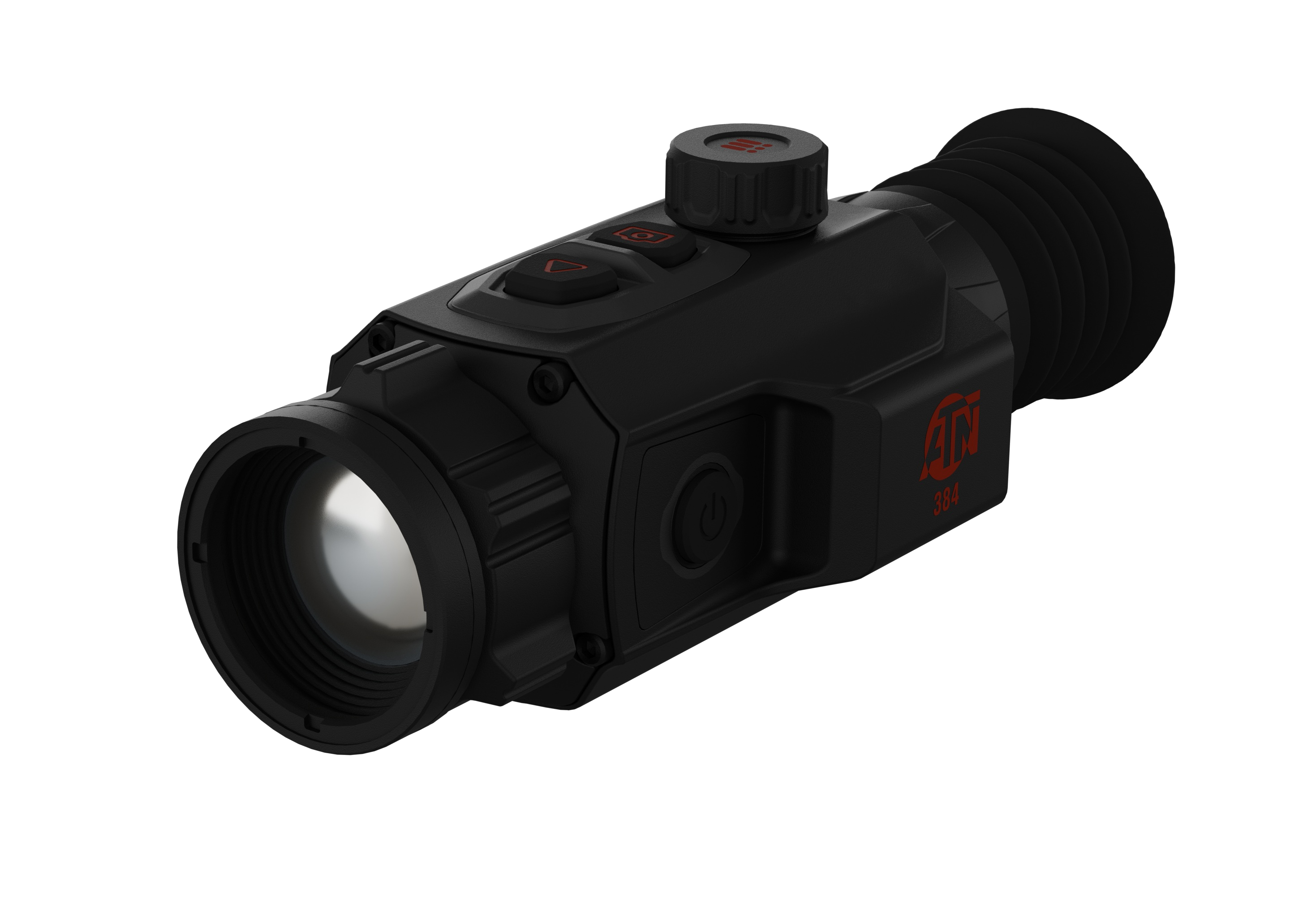 ATN THOR 6 Mini Thermal 2.5-20x384 Riflescope – Multiple Patterns & Color, Black