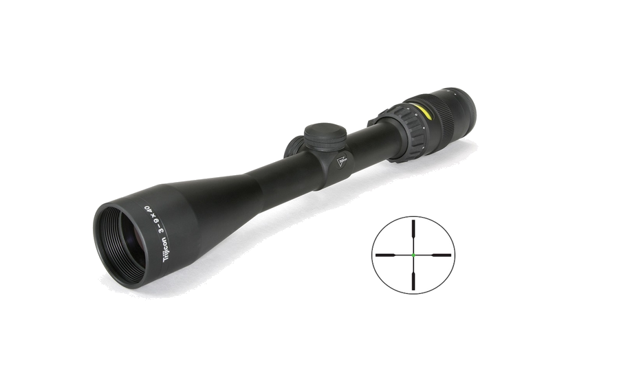 Trijicon AccuPoint 3-9x40 Riflescope – Duplex Crosshair w/Green Dot