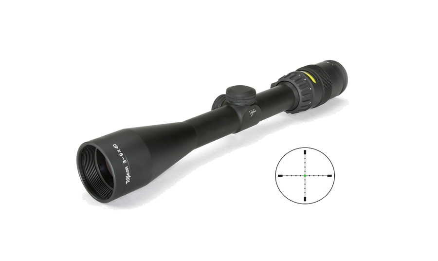 Trijicon AccuPoint 3-9x40 Riflescope – MIL-Dot Crosshair w/Green Dot