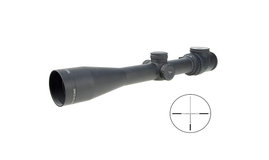Trijicon AccuPoint 2.5-12.5x42 Riflescope – MOA-DOT Crosshair w/Green Dot