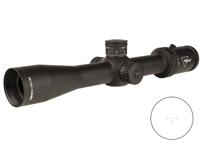 Trijicon Credo 2-10x36 Riflescope – MRAD Red Precision Tree