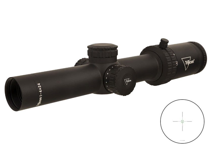 Trijicon Credo 1-4x24 Riflescope – BDC Segmented Circle