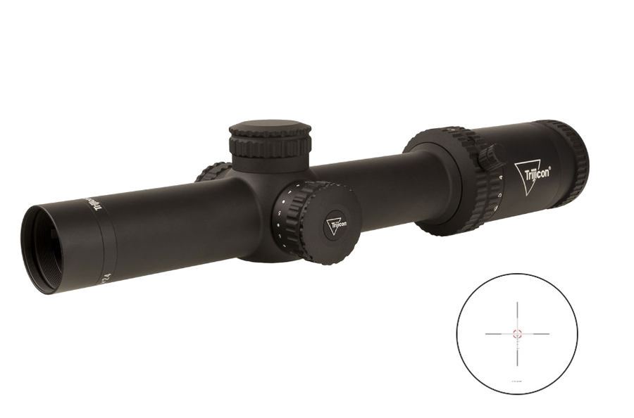 Trijicon Credo 1-6x24 Riflescope – BDC Red Segmented Circle
