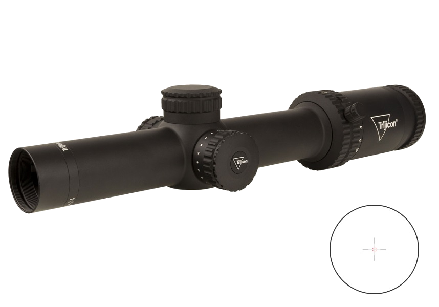 Trijicon Credo 1-6x24 Riflescope – MRAD RED Segmented Circle