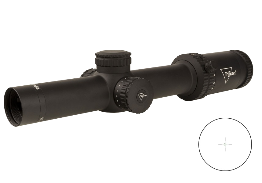 Trijicon Credo 1-6x24 Riflescope – MRAD Green Segmented Circle