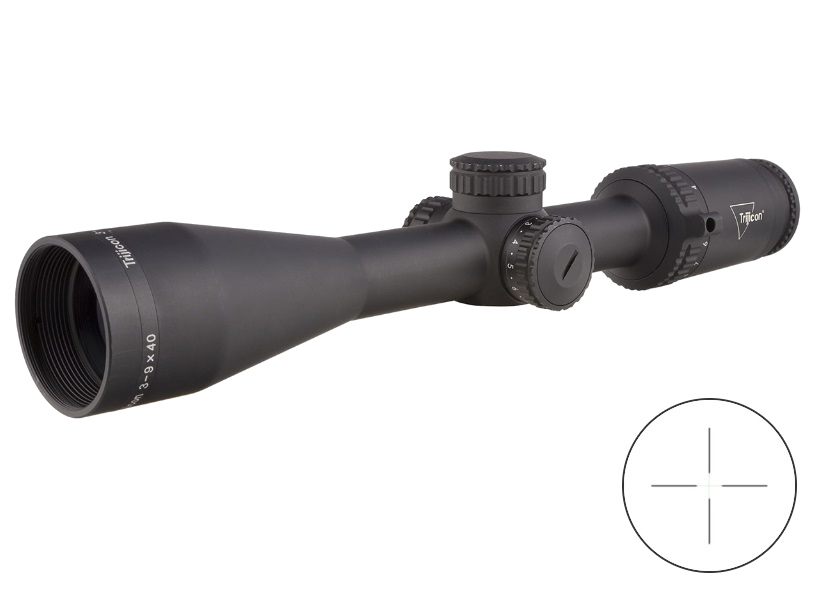 Trijicon Credo 3-9x40 Riflescope – Standard Duplex Green