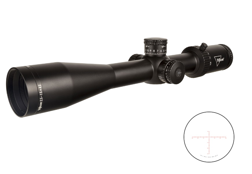Trijicon Credo HX 2.5-15x42 Riflescope – MOA Center Dot Red