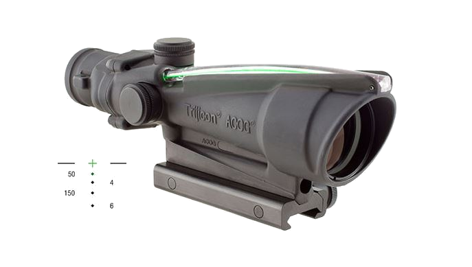 Trijicon Acog 3.5x35 Riflescope – Dual Illum. Green Crosshair