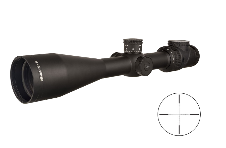 Trijicon AccuPoint 5-20x50 Riflescope – MRAD Ranging Green Dot
