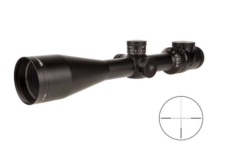 Trijicon AccuPoint 5-20x50 Riflescope – MOA Ranging Green Dot