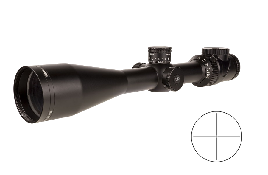 Trijicon AccuPoint 5-20x50 Riflescope – Standard Duplex Green Dot