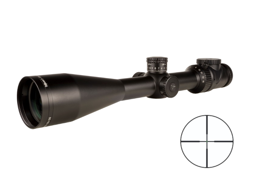 Trijicon AccuPoint 3-18x50 Riflescope – Duplex Green Dot