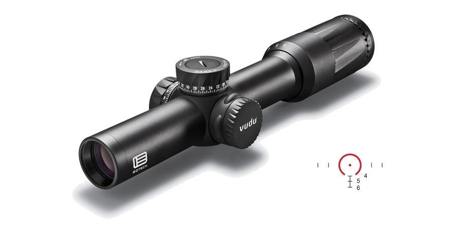 EOTech Vudu Precision Rifle 1-6x24 Riflescope – SR-3 5.56mm BDC