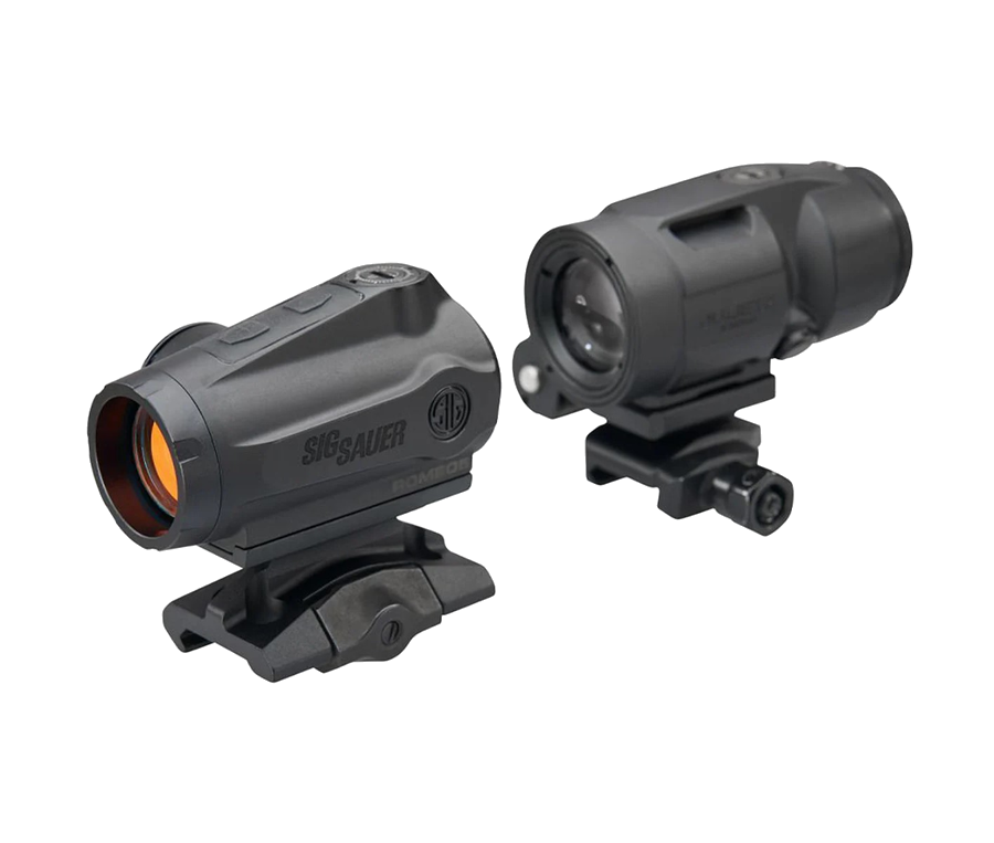 SIG Sauer Romeo5 GenII/Juliet3 Red-Dot & Magnifier Combo – Black