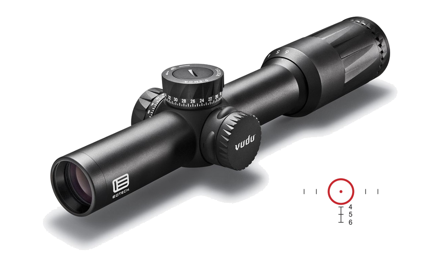 EOTech Vudu Precision Rifle 1-6x24 Riflescope – SR-2 7.62mm BDC