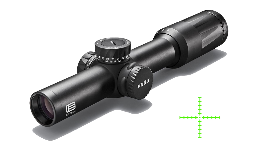 EOTech Vudu Precision Rifle 1-6x24 Riflescope – SR-1 MRAD - Green
