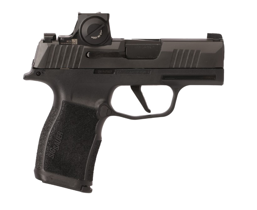 Sig Sauer Off-Duty P365x 9mm Pistol – 3.1", 12+1, Nitron, Polymer Frame, XSeries 365 Grip Module, Std. X-RAY 3 Day/Night Sights